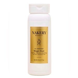 Nakery Beauty All Over Body Magic Dust Talc and Aluminum Free Powder. 4oz